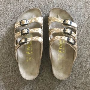 Papillio by Birkenstock Floral Three Strap Sandal